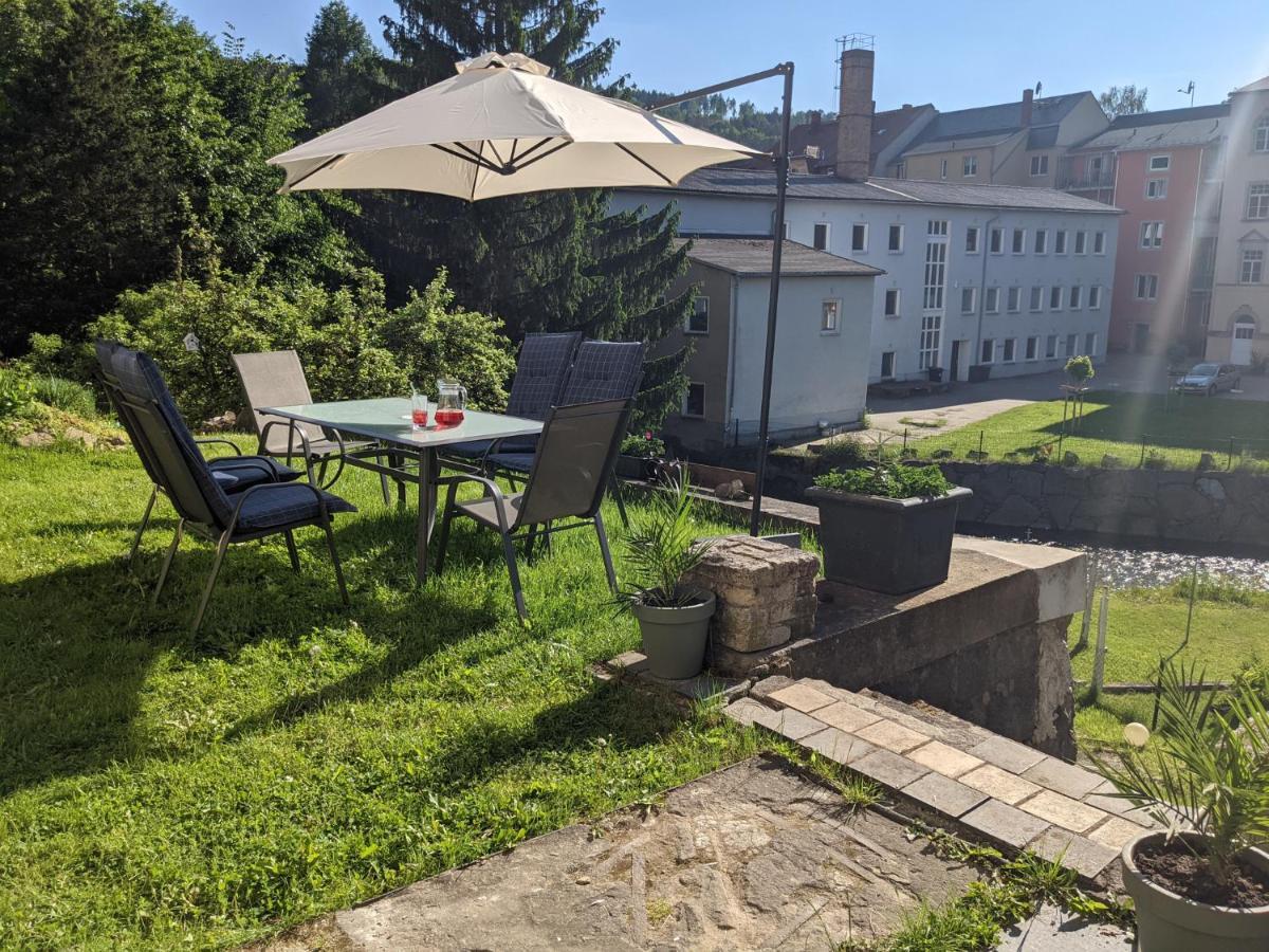 Lichtdurchflutete Helle Wohnung Mit Garten Sauna & Pool - Hw3 Sebnitz Exteriör bild