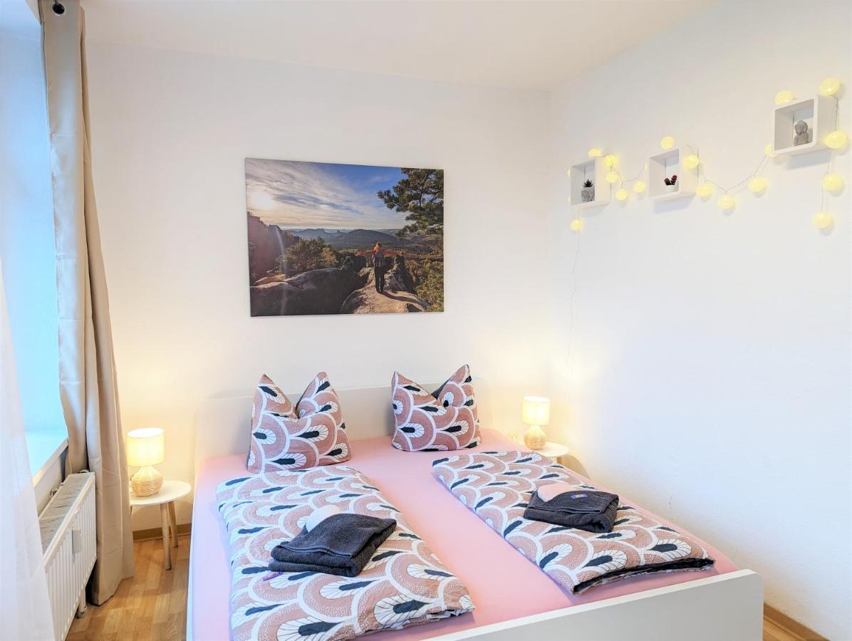Lichtdurchflutete Helle Wohnung Mit Garten Sauna & Pool - Hw3 Sebnitz Exteriör bild