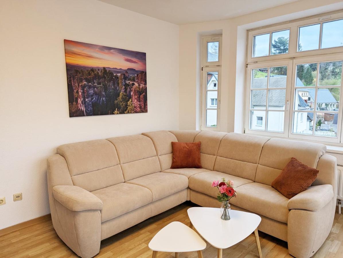 Lichtdurchflutete Helle Wohnung Mit Garten Sauna & Pool - Hw3 Sebnitz Exteriör bild
