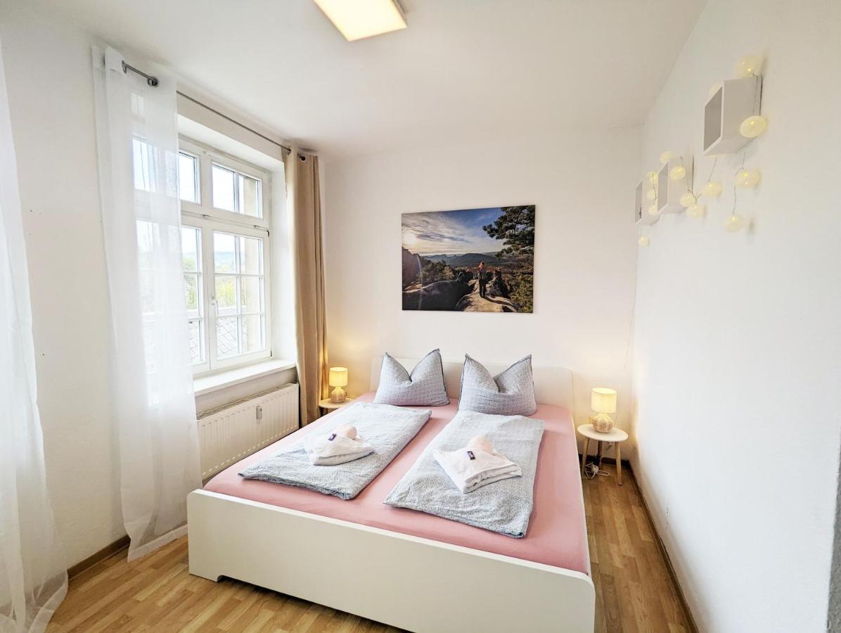 Lichtdurchflutete Helle Wohnung Mit Garten Sauna & Pool - Hw3 Sebnitz Exteriör bild
