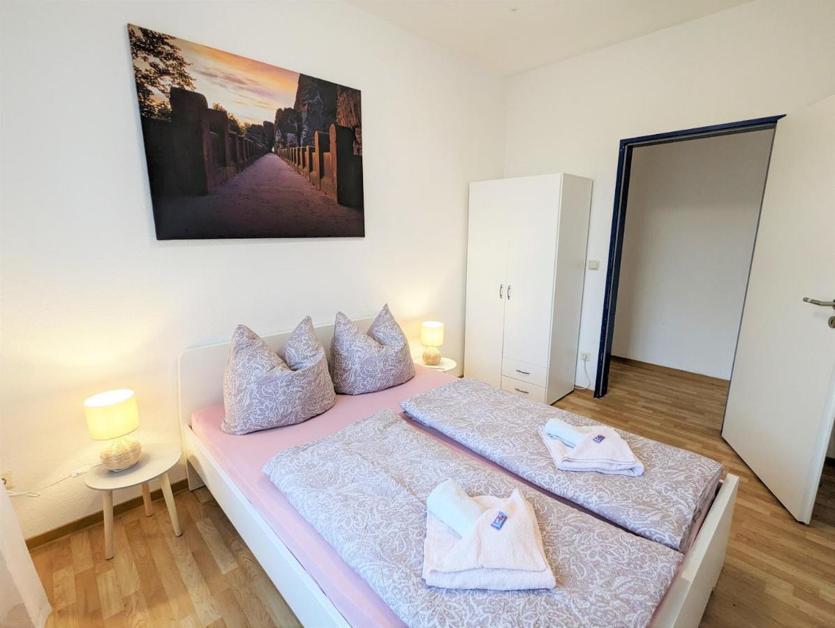 Lichtdurchflutete Helle Wohnung Mit Garten Sauna & Pool - Hw3 Sebnitz Exteriör bild
