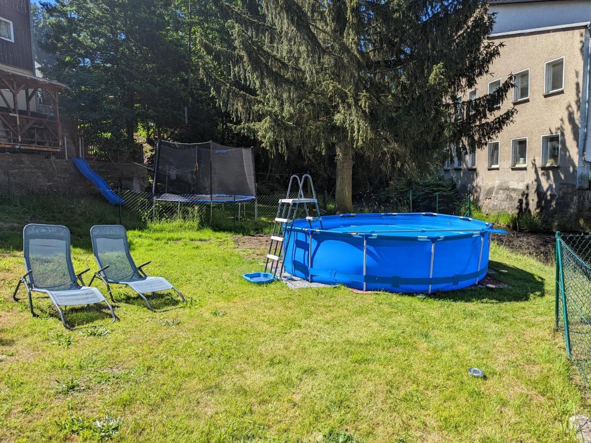 Lichtdurchflutete Helle Wohnung Mit Garten Sauna & Pool - Hw3 Sebnitz Exteriör bild